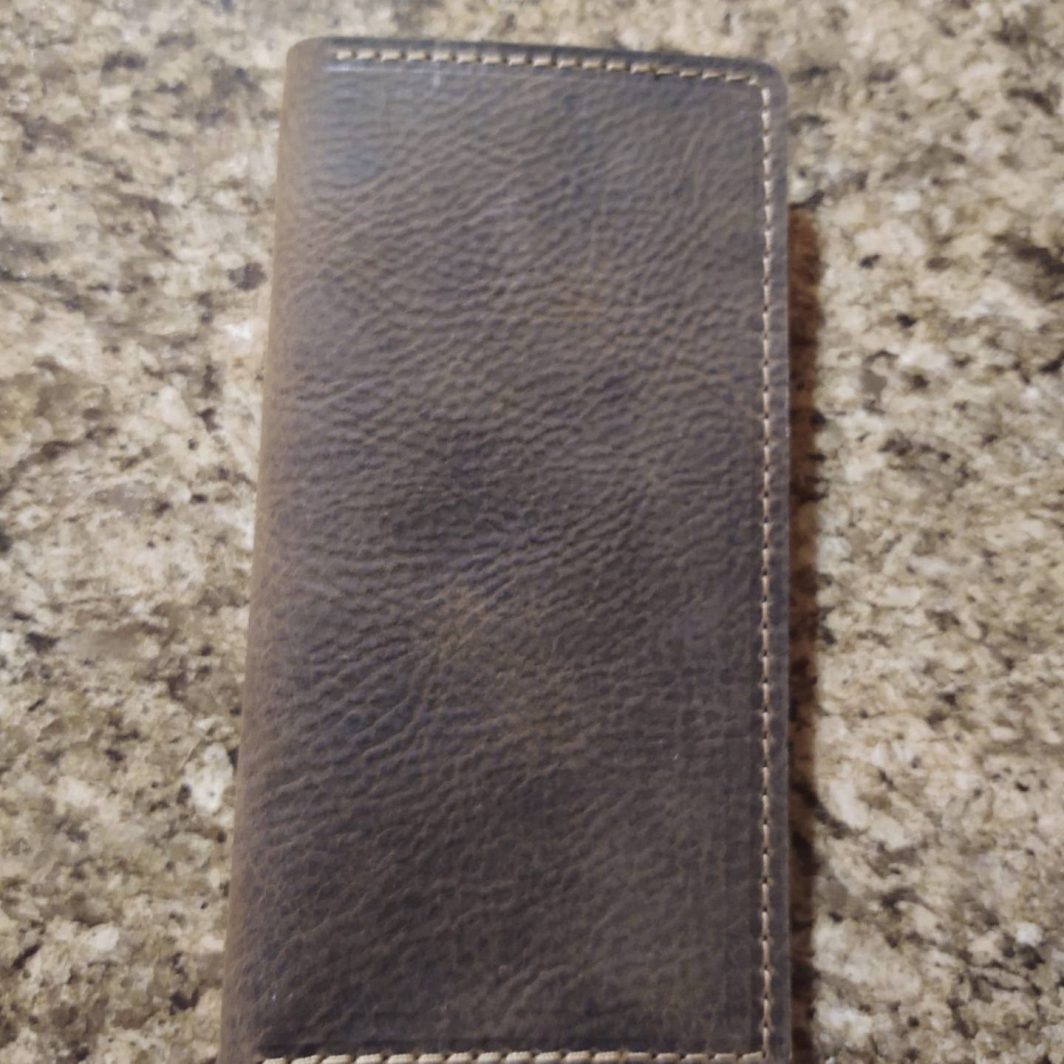 Checkbook - all leather - Design Your Own