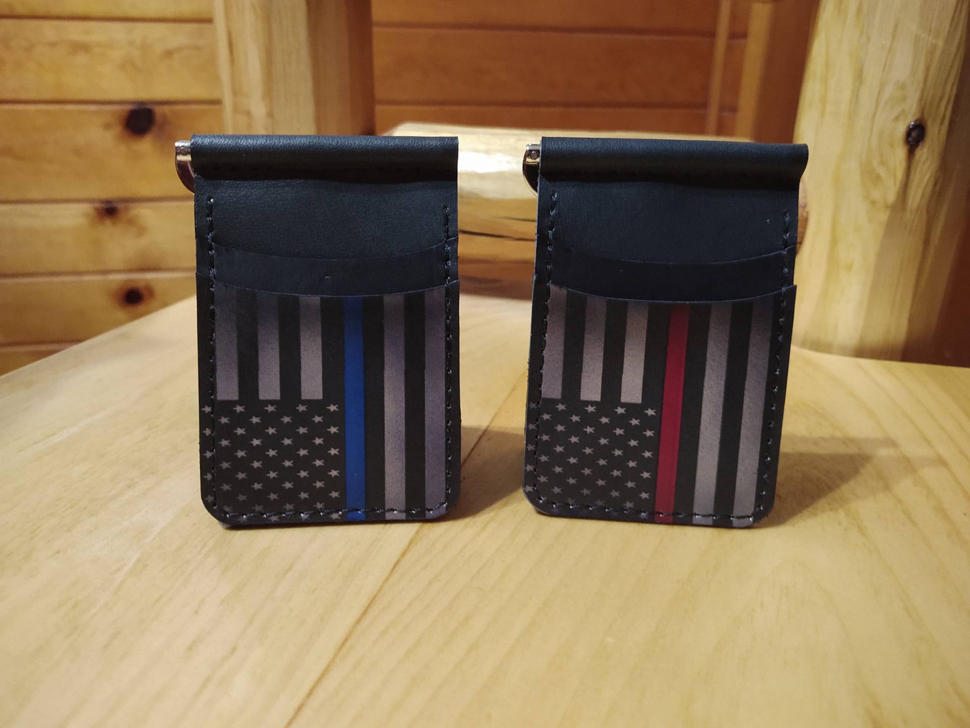 Fire Fighter/Police Series – Minimalist Front Pocket Wallet with Clip