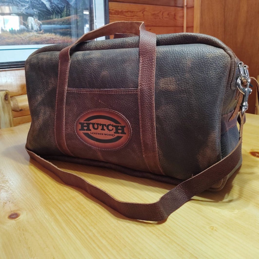 Weekender Leather Travel Bag