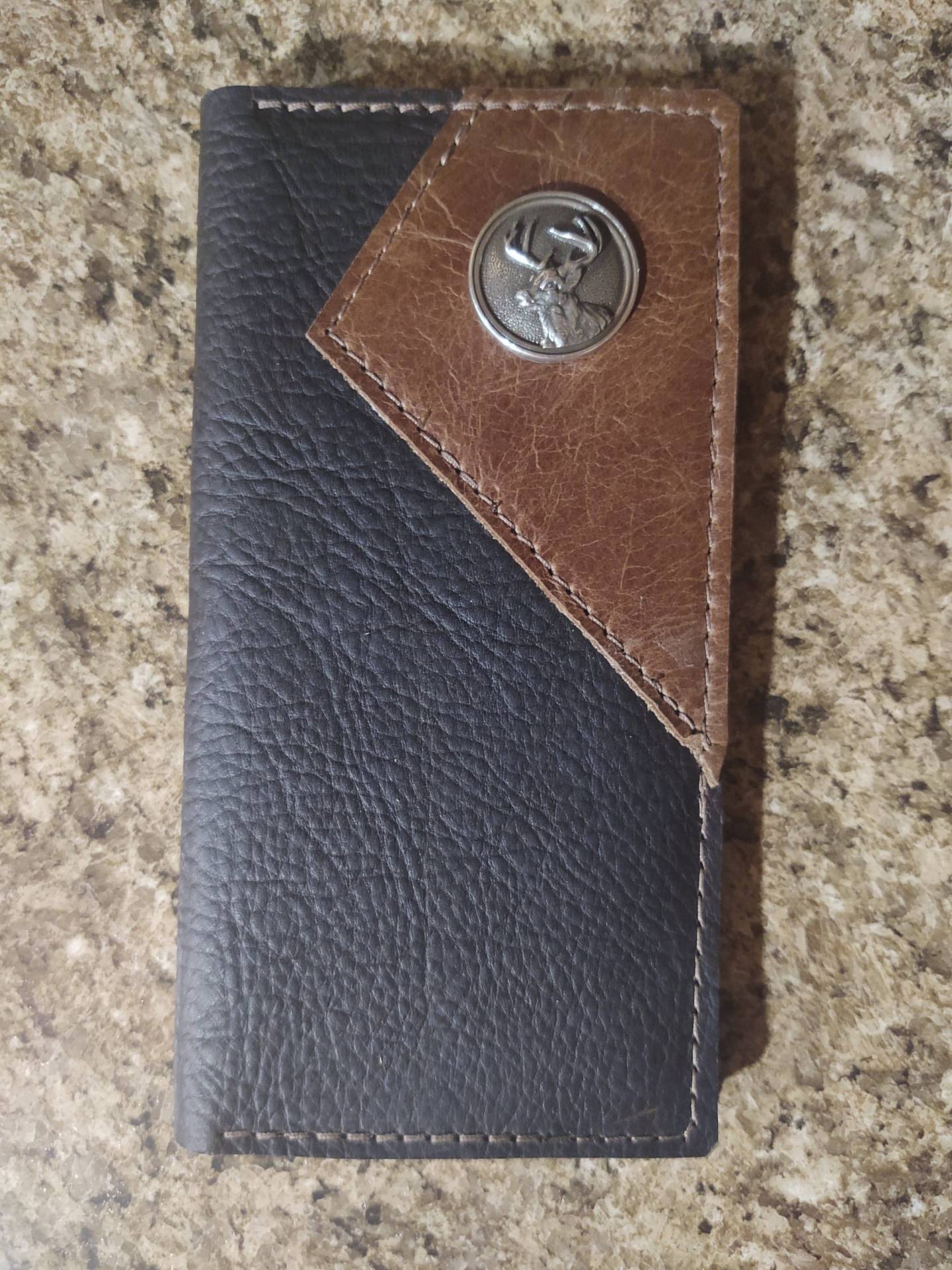 Checkbook - all leather - Design Your Own - Image 3