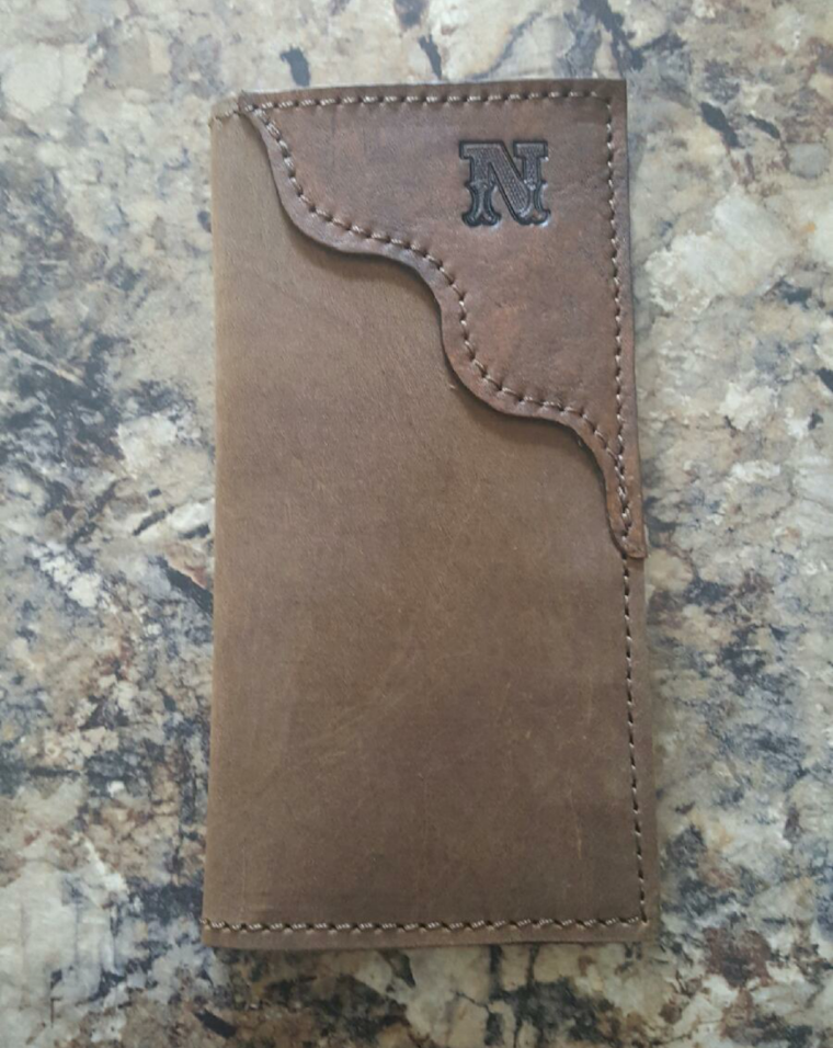 Roper Wallet with One Initial