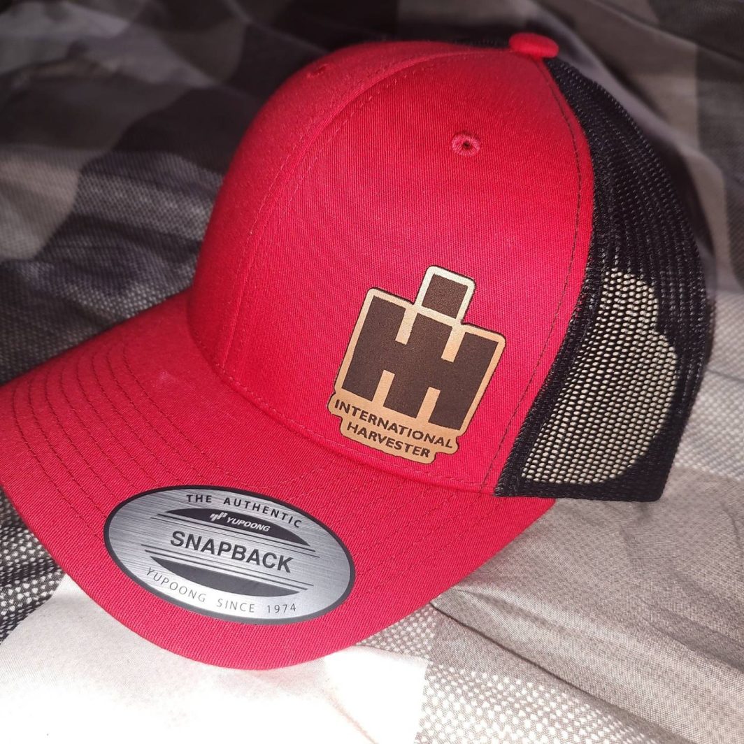 IH International Leather Patch Hat