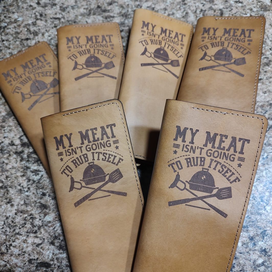 Meat Smokers Leather Journal - Spring Sale